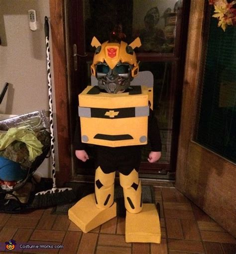 Transformer Bumblebee Boy S Costume Creative Diy Costumes