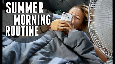 Summer Morning Routine Courtney Walker Youtube