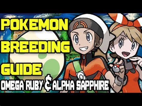 Pokemon Omega Ruby Alpha Sapphire Breeding Perfect Pokemon Guide