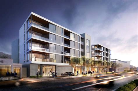 Mixed Use Housing Project Rises Above Ground In West Hollywood