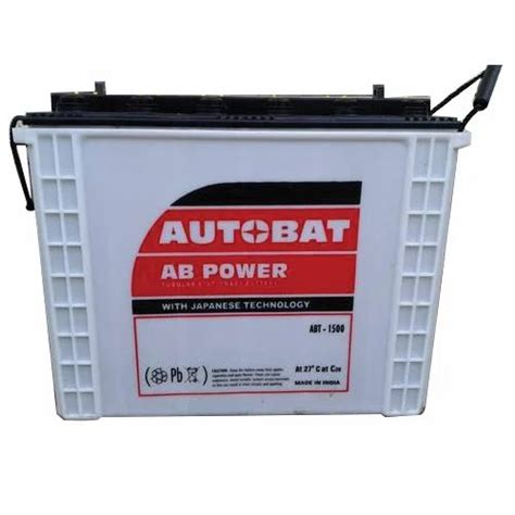 Tubular Battery 150ah Autobat Tubular Battery Wholesale Trader From Pune