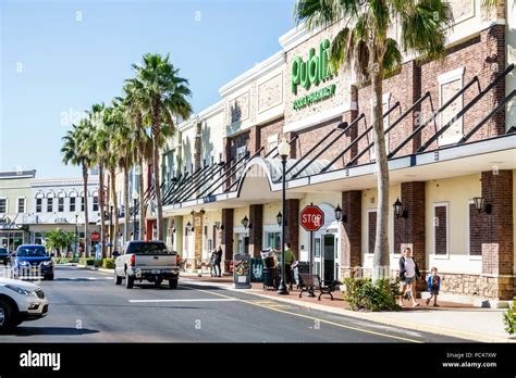 Florida Port St Saint Lucie Tradition Shopping Center Centre Strip