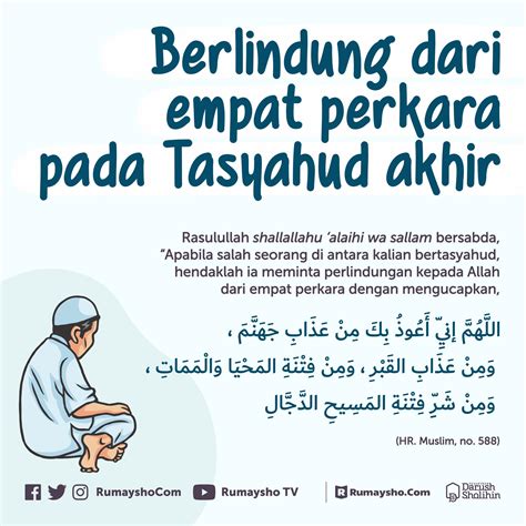 Doa Tasyahud Akhir Sesuai Sunnah - historyploaty