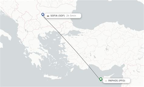 Direct Non Stop Flights From Paphos To Sofia Schedules Flightsfrom Com