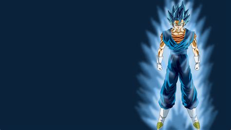 Wallpaper Dragon Ball Z Vegito Blue Son Goku Vegeta Super