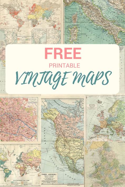 Vintage Clip Art World Maps Printable Download The Graphics Fairy