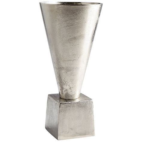 Mega Vase In Raw Nickel Product Details Finish Raw Nickel Sizes Small Large Materials