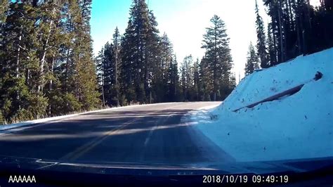 Driving Through Yellowstone Np October 19 2018 Youtube