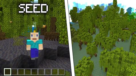 Minecraft Seed Do Novo Bioma De Manguezal Para Bedrock Edition Youtube