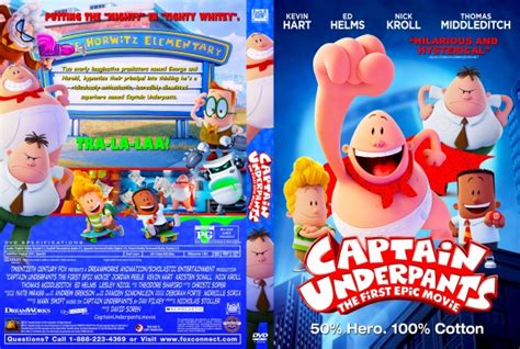 Covercity Dvd Covers And Labels Captain Underpants The First Epic Movie