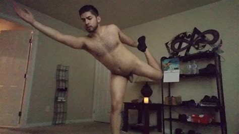 Athletic Male Doing Yoga Naked Chaturbate Webcam Model