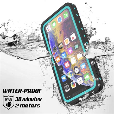 Iphone 11 Waterproof Ip68 Case Punkcase Teal Studstar Series Sli