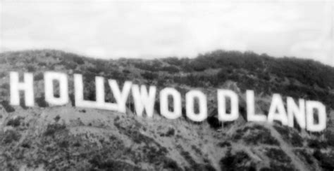 Did The Hollywood Sign Once Say Hollywoodland
