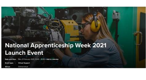 National Apprenticeship Week 2021 Launch Event