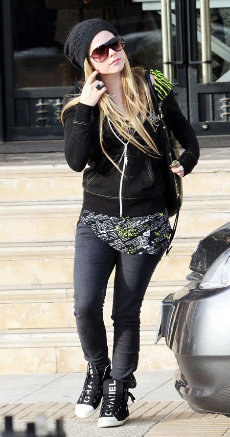 New Generation S Clothing Line Avril Lavigne Wears Abbey Dawn Clothes