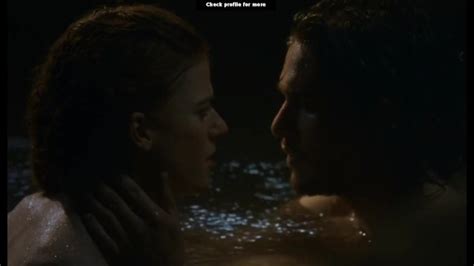 game of thrones jon snow and ygritte sex scene in cave kit harington and rose leslie sex