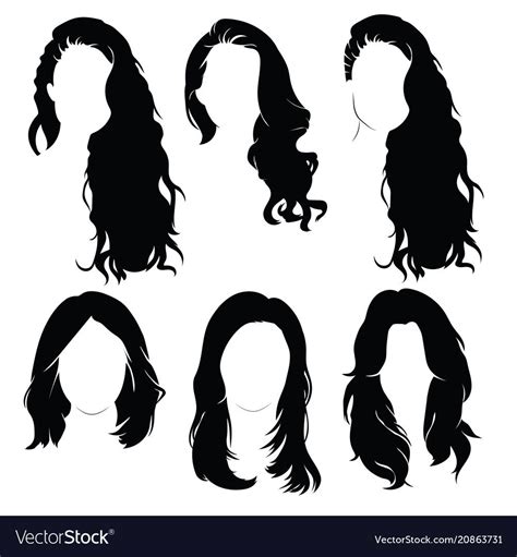 Female Hairstyle Silhouette Hairstyle Ideas