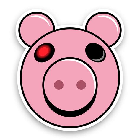 PIGGY Official Store - Piggy Face Jumbo Sticker