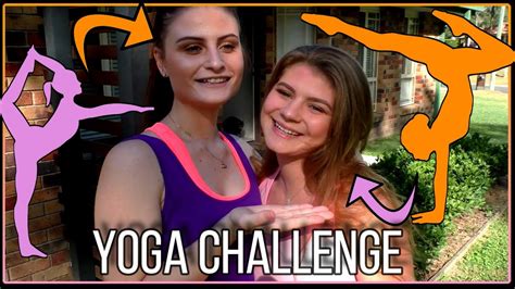 Yoga Challenge With My Best Friend💕 Youtube