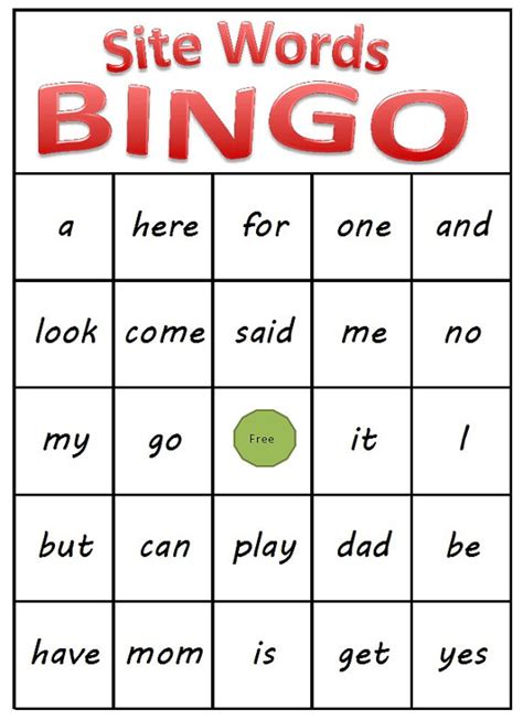 So your kindergarten students need to practice their sight words. Kindergarten Sight Word Bingo Printable Download