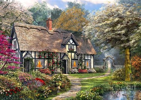 Victorian Garden Home Digital Art By Dominic Davison