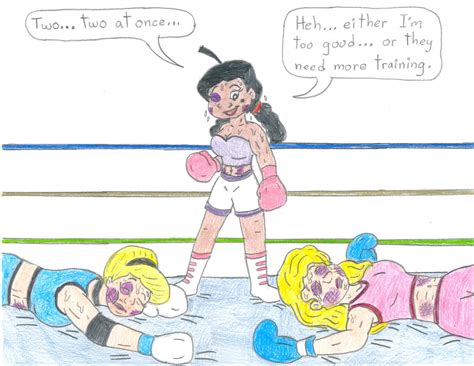 Boxing Penny Vs Princesses By Jose Ramiro On Deviantart