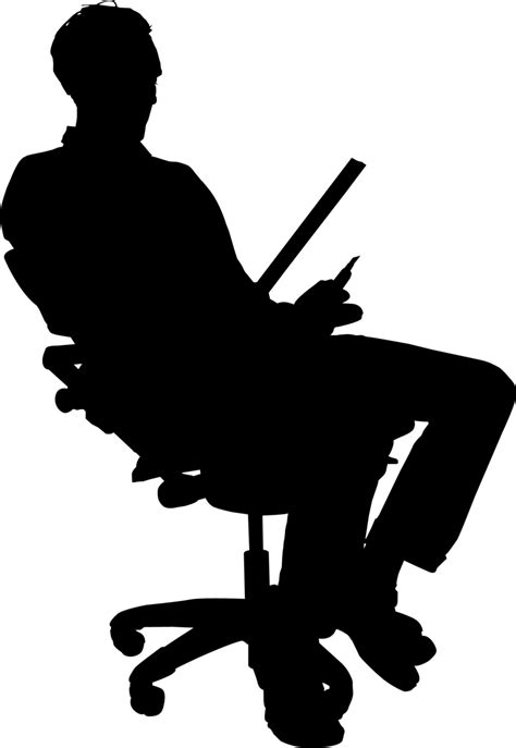 Free Desk Silhouette Cliparts Download Free Desk Silhouette Cliparts