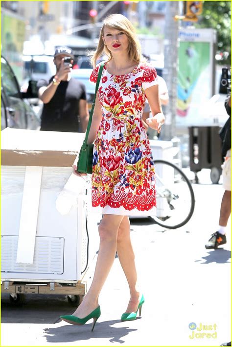Full Sized Photo Of Taylor Swift Wildflower Dress Young Fans Nyc 21