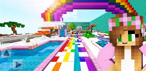 Pink World Minecraft Game For Girls Latest Version For Android