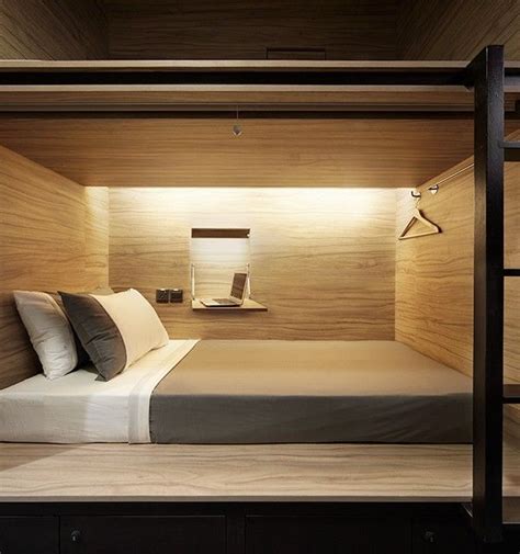 Capsule hotels are popular among travellers who visit singapore and even local singaporeans who are looking for a more affordable staycation venue. The POD Hotel - Singapore | Capsule hotel, Hotel interiors, Sleeping pods