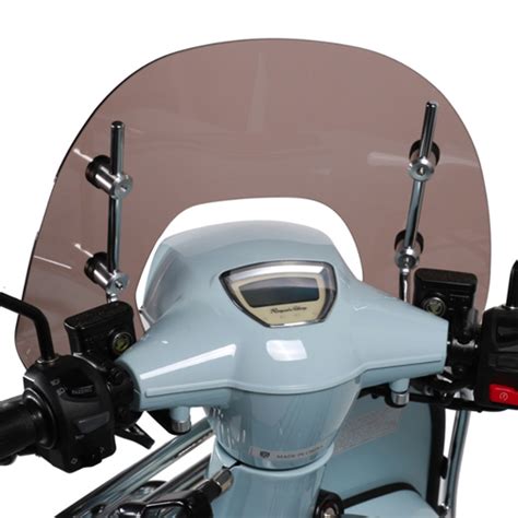 Prima Short Smoked Windshield For Royal Alloy Gt150