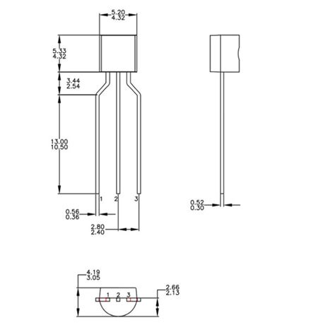 Bc Transist R Bjt Pnp Ma V To Elektronikaled Elektronik