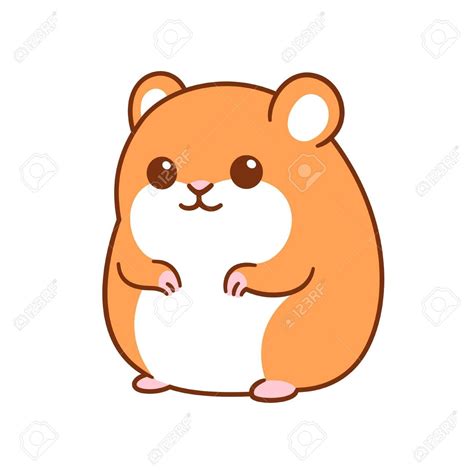 √ Kawaii Hamster Drawing