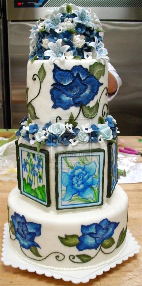 Wedding planners and sisters joanna and sarah kwok of honour and blessing events suggest including more than a wedding cake. with lots of tweaks, but keep the shape | Wedding cakes blue, Cake, Wedding cakes