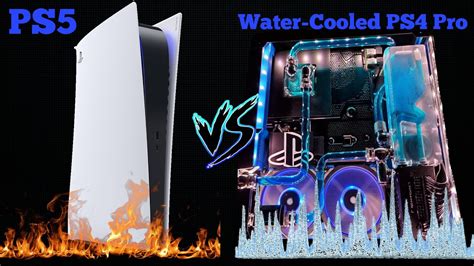 Ps5 Vs Water Cooled Ps4 Pro Thermals Youtube