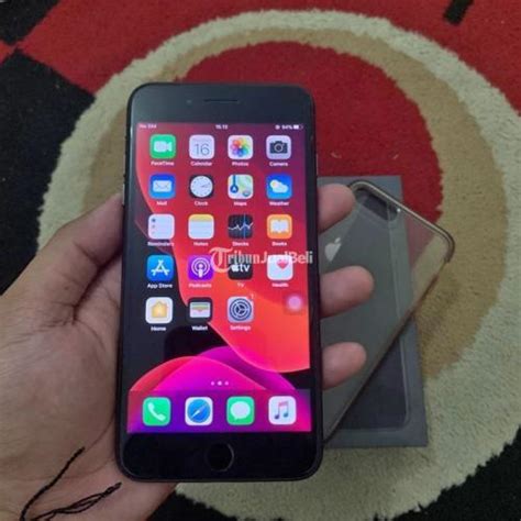 HP iPhone 8 Plus 64GB Bekas Warna Grey Mulus Lengkap Harga