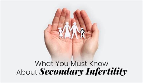 what you must know about secondary infertility