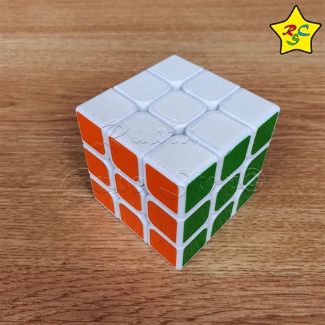Cubo Rubik 3x3 Magic Cube Super Económico Speed Blanco Rubik Cube Star