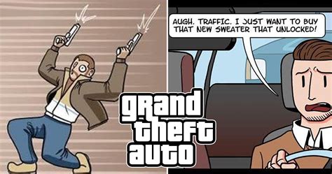 Hilarious Gta Logic Comics That Show Us The Game Makes No Sense