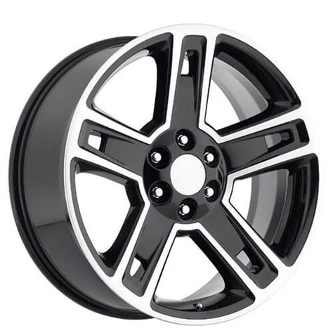 From a bmw x5 wheel to a bmw m3 rim, these alloy wheels are built for comfort. 24" 2015 Chevy Silverado 1500 Wheels Black Machined OEM Replica Rims #OEM009-2