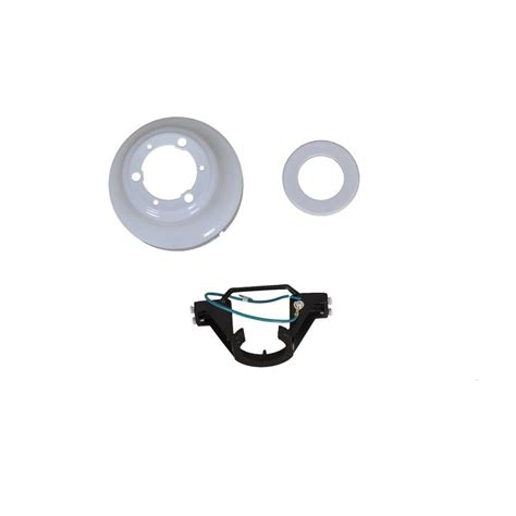 And that demands a let's talk about how to install ceiling fan mounting bracket, which is known to be quite a complex step. Glendale 52 in. White Ceiling Fan Replacement Mounting ...