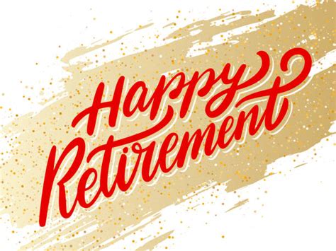 Happy Retirement Banner Illustrations Royalty Free Vector Graphics