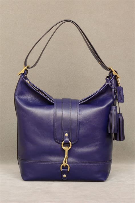 Shop wayfair for the best bags and purses rack. Coach Legacy Leather Dogleash Duffle in Marine - Beyond ...