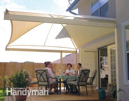 Shadetree® retractable canopy systems turn your hot deck or patio into a cool, shaded outdoor room. How to Shade Your Deck or Patio | The Family Handyman