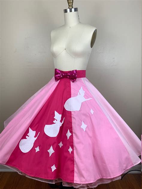 Make It Pink Circle Skirt Sleeping Beauty Dress Disney Etsy