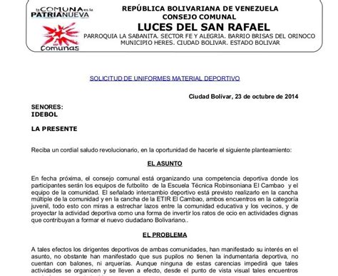 Modelo De Carta De Solicitud De Donacion De Mobiliario Financial Report