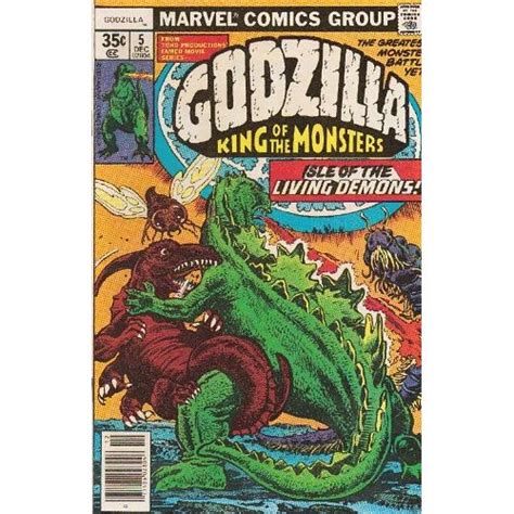 Godzilla King of the Monsters #5 - Comic Book - Marvel - 1977