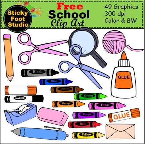 Free School Tools Clip Art For Teachers Made By Teachers School