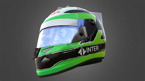Nico Hulkenburg F1 Helmet 3d Model By Adambatham 3510309 Sketchfab
