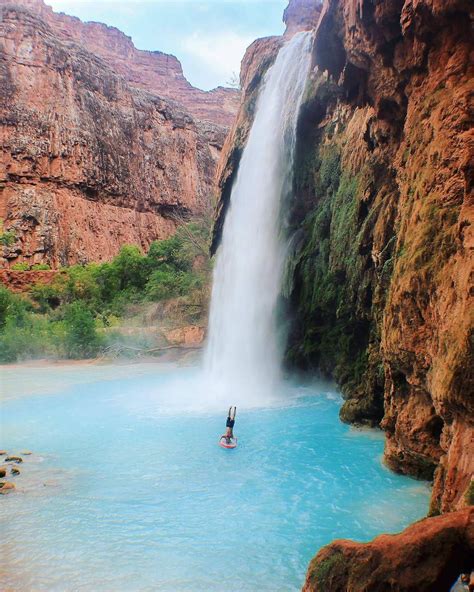 Havasu Falls Just Outside Grand Canyon National Park Rated Best